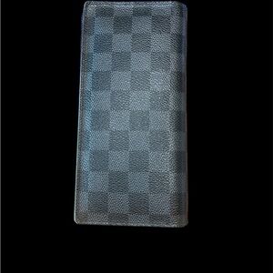 Louis Vuitton Graphite Checkered Wallet